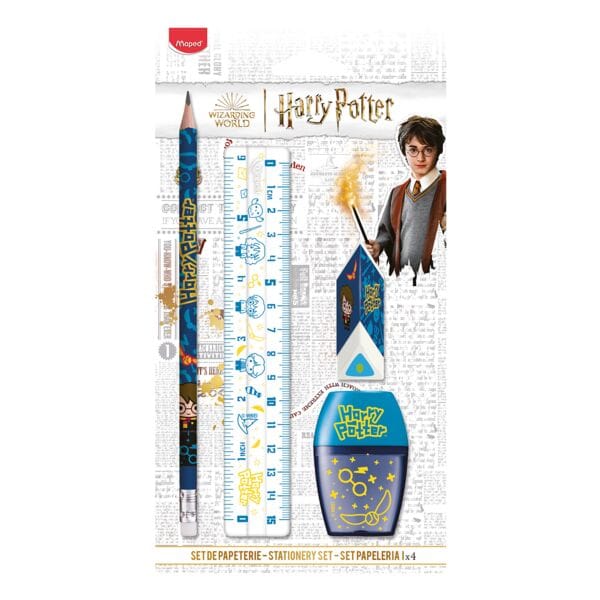 Schreibgerte-Set Maped Harry Potter, HB, mit Radiergummi