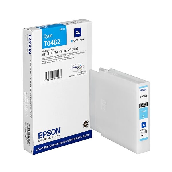 Epson Tintenpatrone »T04B2XL« cyan Epson Tintenpatrone »T04B2XL« cyan