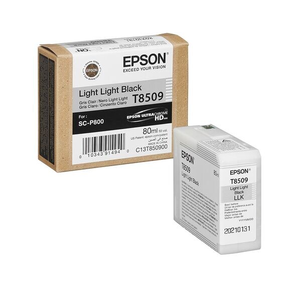 Epson Tintenpatrone T8509 light light schwarz
