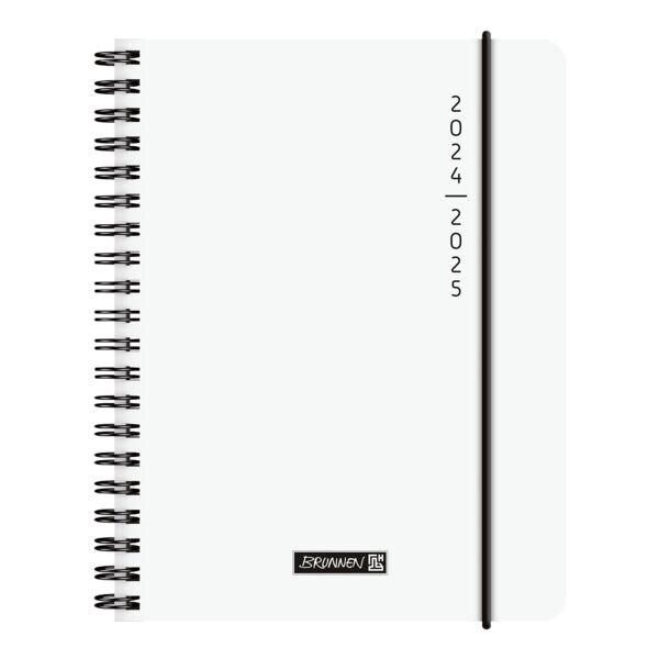 Brunnen 3x Schülerkalender Wochenkalender »Plain White 2024/25« A6 Brunnen 3x Schülerkalender Wochenkalender »Plain White 2024/25« A6