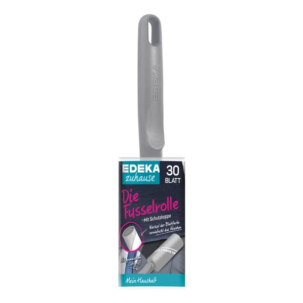EDEKA zuhause Fusselrolle mit Schutzkappe 30 Blatt nachfllbar