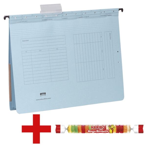 OTTO Office Mehrfach-Hngehefter Kredit und Personal inkl. Fruchtgummi Mega Roulette 45 g