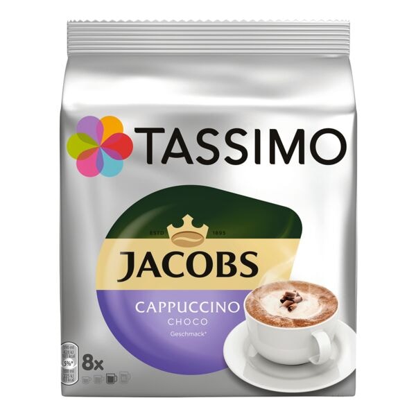 Tassimo Kaffee-Discs Jacobs Cappuccino Choco 8 Stck