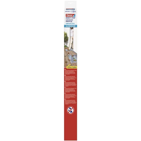 tesa Lichtschachtgitter Insect Stop 50008 Aluminium