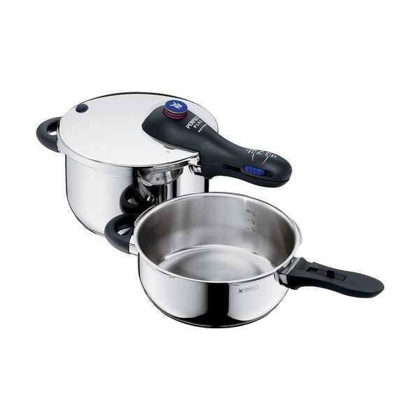 WMF Schnellkochtopf-Set Perfect Plus One Pot 3-tlg. silber 3+4,5 l