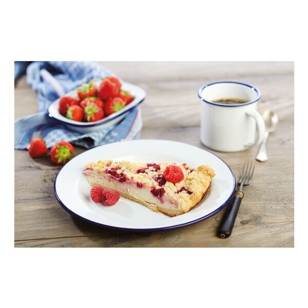APS Teller flach ENAMELWARE 24 cm 