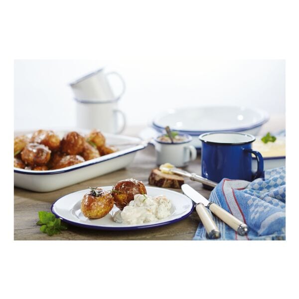 APS Teller flach ENAMELWARE 20 cm 