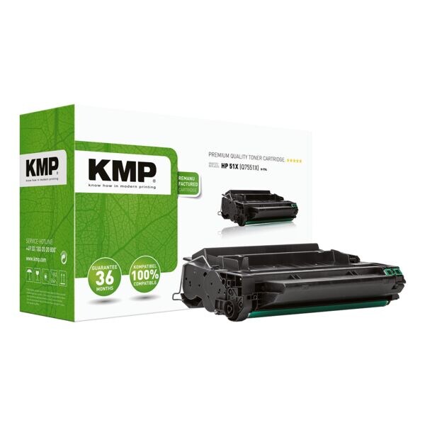 KMP Toner ersetzt HP Q7551X Nr. 51X