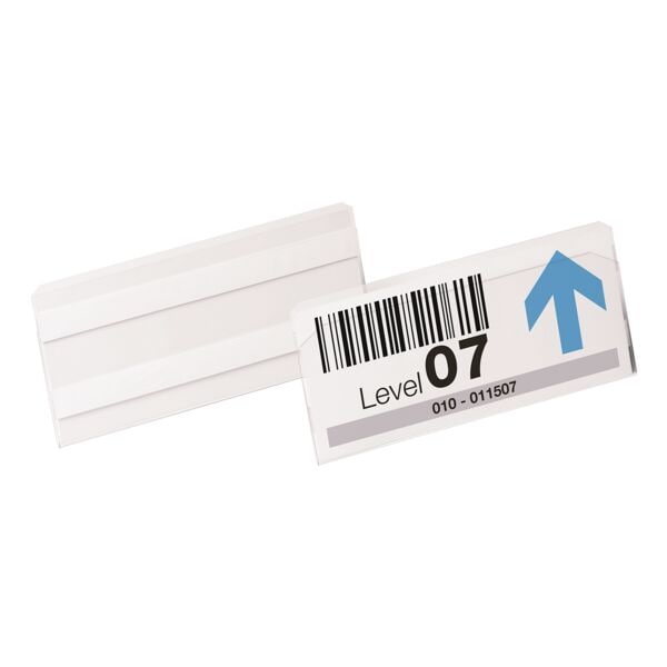 Durable 10er-Pack Kennzeichnungstaschen »HARD COVER« selbstklebend 150 x 67 mm Durable 10er-Pack Kennzeichnungstaschen »HARD COVER« selbstklebend 150 x 67 mm