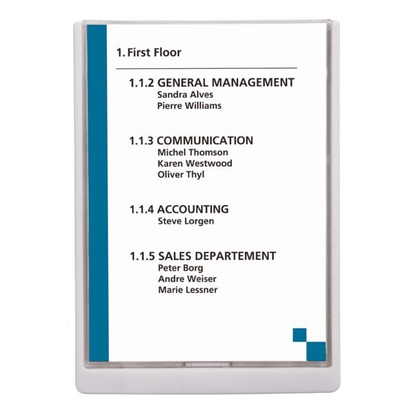 Durable 4867 Trschild Click Sign 210 x 297 mm (A4 hoch)
