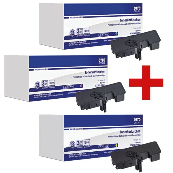 OTTO Office Toner-Set ersetzt Kyocera TK-5240C/M/Y