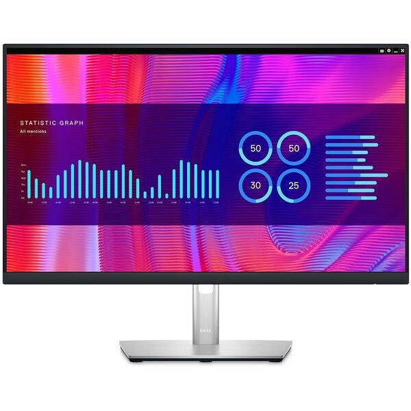 Dell P2423DE IPS Monitor, 60,96 cm (24''), 16:9, QHD, DisplayPort, DisplayPort Out, Ethernet (LAN), USB Typ C, 4x USB