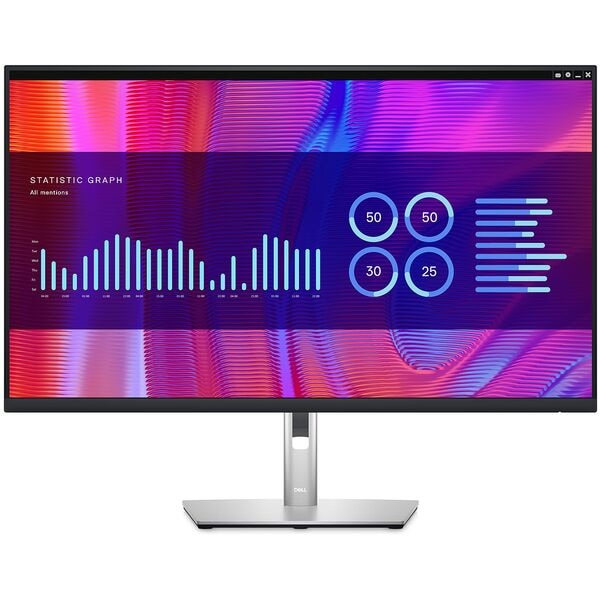 Dell P3223DE IPS Monitor, 80 cm (31,5''), 16:9, QHD, USB Typ C, 4x USB, HDMI, DisplayPort, Ethernet (LAN)