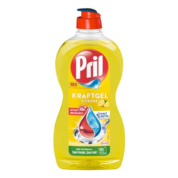 Pril Geschirrspülmittel »Kraftgel Zitrone« 450 ml