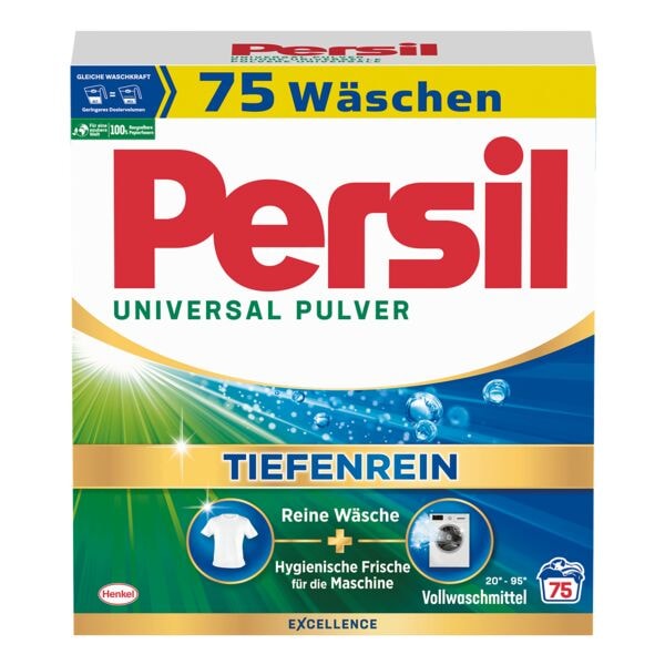 Persil Vollwaschmittel Universal Pulver - Tiefenrein 75 WL
