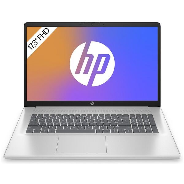HP Notebook 17-cn3055ng 9H0L9EA#ABD, Display 43,9 cm (17,3''), Intel® Core™ i5-1334U, 16 GB RAM, 1 TB SSD, FreeDOS 3.0