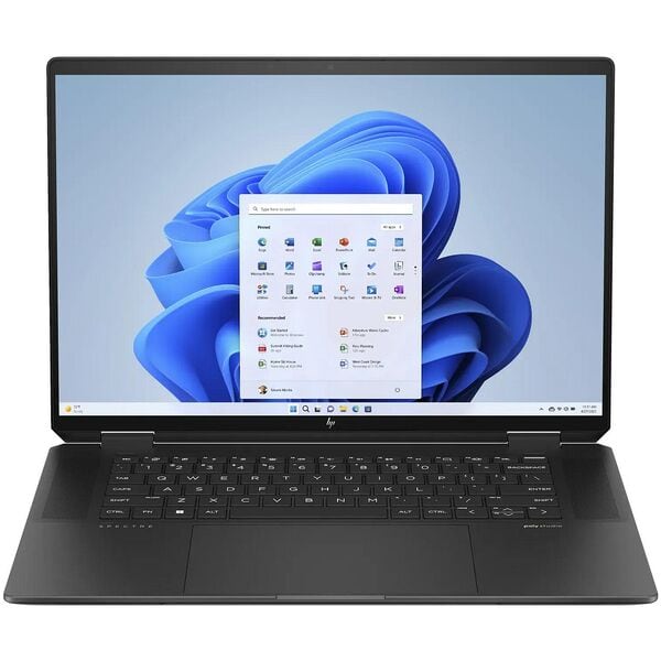 HP Convertible 2-in-1 Notebook Spectre x360 16-aa0074ng 9P3B2EA#ABD,  Display 40,6 cm (16''), Intel® Core™ Ultra 7 155H, 32 GB RAM, 1 TB