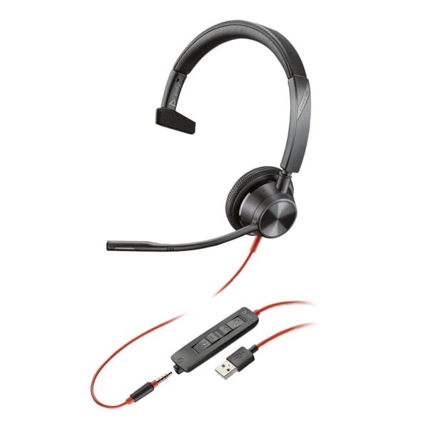 Hp Poly Blackwire 3315 Usb-a Headset