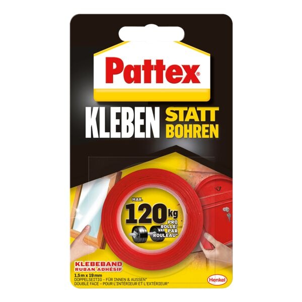 Pattex Montageband Kleben statt Bohren 1,5 m