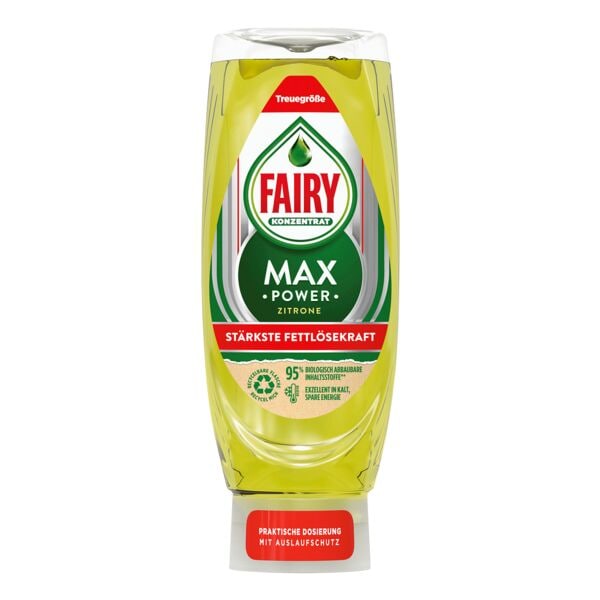 FAIRY Spülmittel »Max Power Zitrone« Konzentrat 545 ml