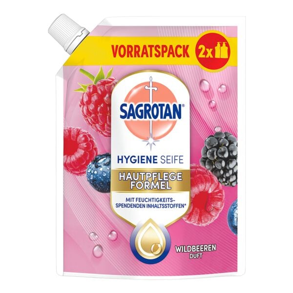 Sagrotan Nachfüllpack Handseife »Wildbeeren« 500 ml