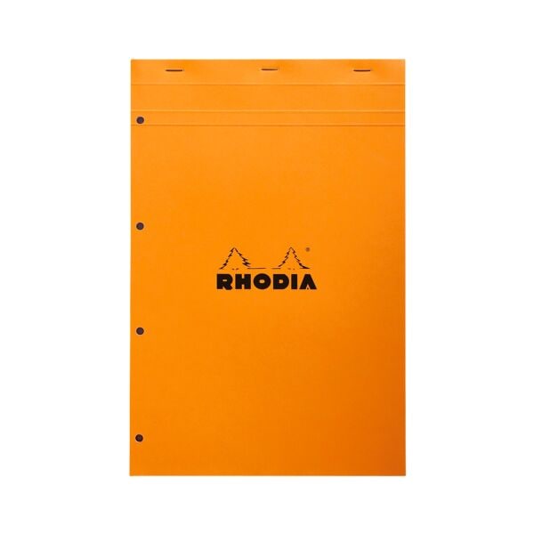 RHODIA Notizblock No. 20 A4+ kariert 5 x 5 mm RHODIA Notizblock No. 20 A4+ kariert 5 x 5 mm