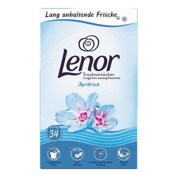 Lenor Trocknertcher Aprilfrisch 34 Tcher
