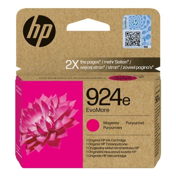 HP Tintenpatrone HP 924e, magenta - 4K0U8NE#CE1 HP Tintenpatrone HP 924e, magenta - 4K0U8NE#CE1