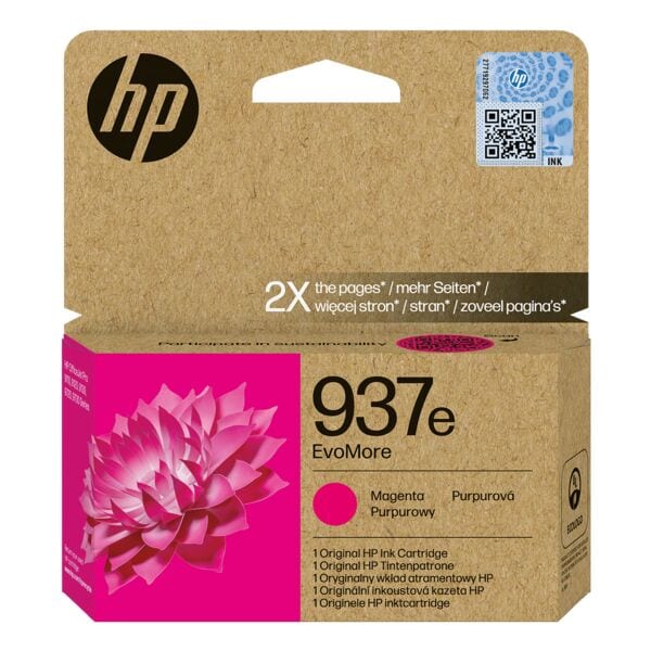 HP Tintenpatrone HP 937e, magenta - 4S6W7NE#CE1 HP Tintenpatrone HP 937e, magenta - 4S6W7NE#CE1