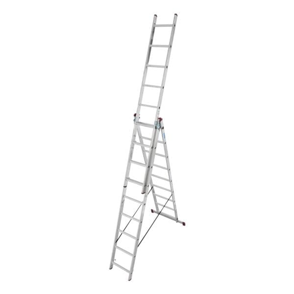 Krause Vielzweckleiter CORDA 3x 9 Sprossen treppenfhig