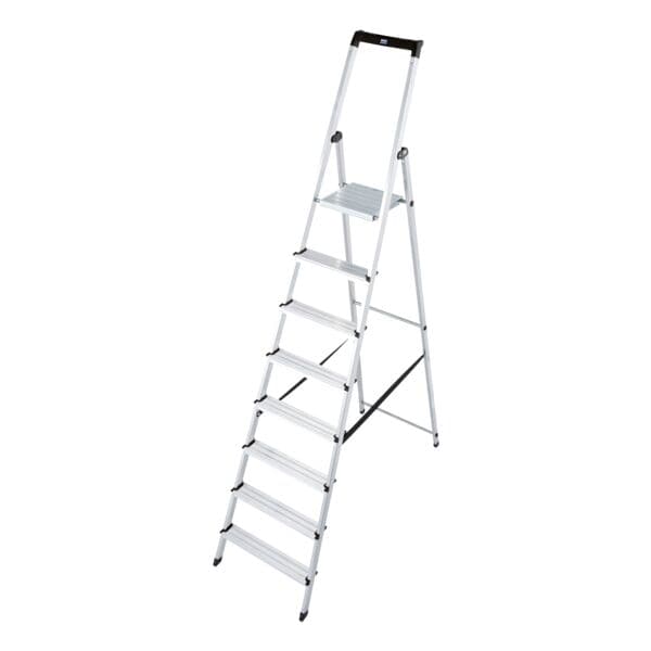 Krause Stufen-Stehleiter MONTO Solidy 8 Stufen mit Ablage