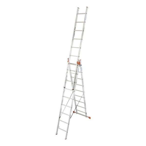 Krause Vielzweckleiter »MONTO Tribilo« 3x 9 Sprossen Krause Vielzweckleiter »MONTO Tribilo« 3x 9 Sprossen