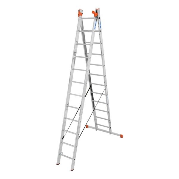 Krause Vielzweckleiter »MONTO Tribilo« 3x 12 Sprossen Krause Vielzweckleiter »MONTO Tribilo« 3x 12 Sprossen