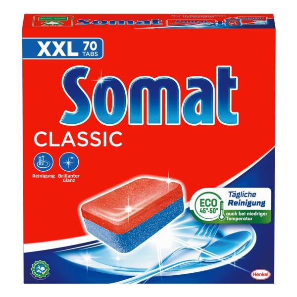 Somat Classic Power Geschirrspültabs 70 Stück