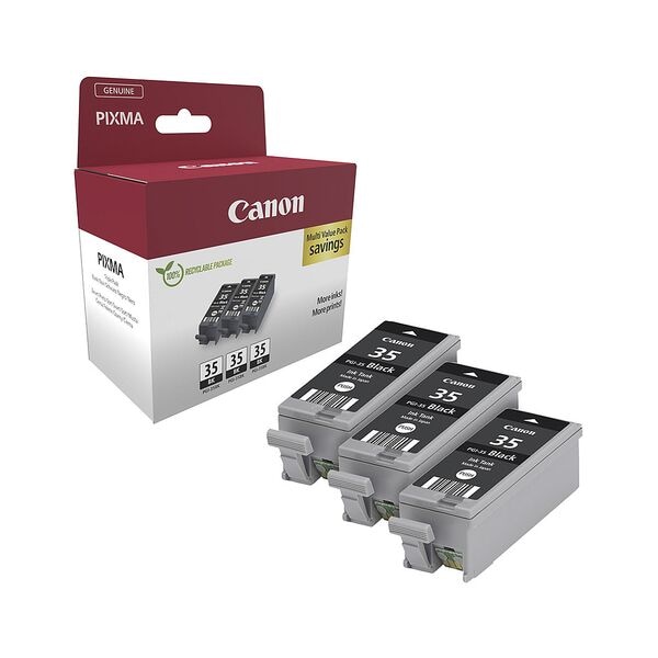Canon 3er-Pack Original Tintenpatronen BK »PGI-35« Canon 3er-Pack Original Tintenpatronen BK »PGI-35«