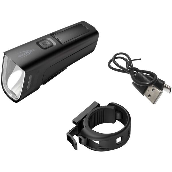 Ansmann LED Fahrradbeleuchtung wiederaufladbar »Bikelight Front LED 100 Lux« schwarz