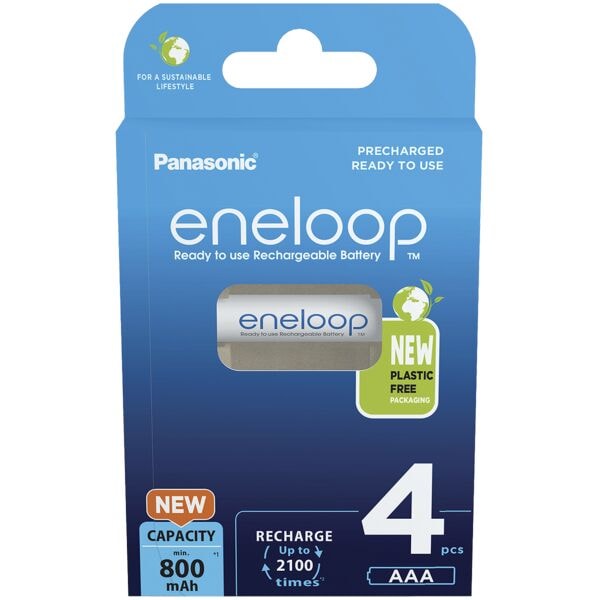 eneloop 4er-Pack Akkus Micro AAA 800 mAh