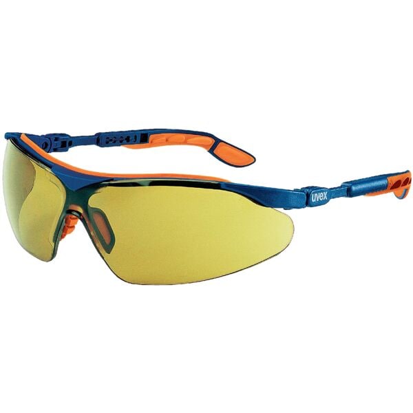 UVEX Schutzbrille i-vo 9160 blau / orange