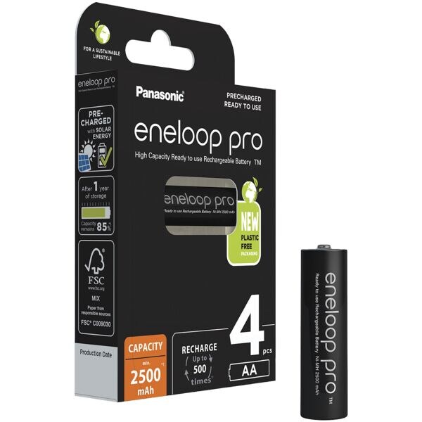 eneloop 4er-Pack Akkus Mignon AA 2.500 mAh