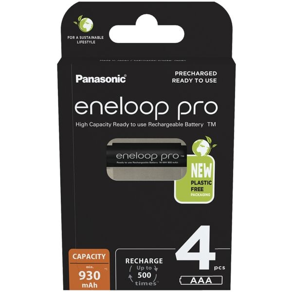 eneloop 4er-Pack Akkus Micro AAA 930 mAh eneloop 4er-Pack Akkus Micro AAA 930 mAh