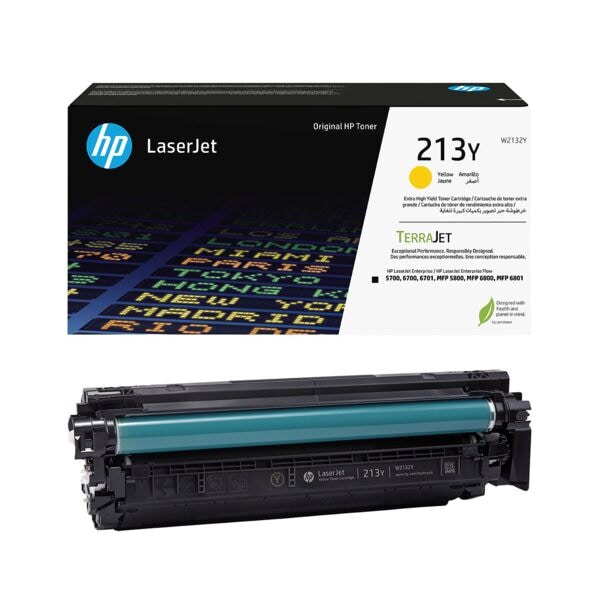 HP Tonerkartusche »W2132Y« HP 213Y gelb