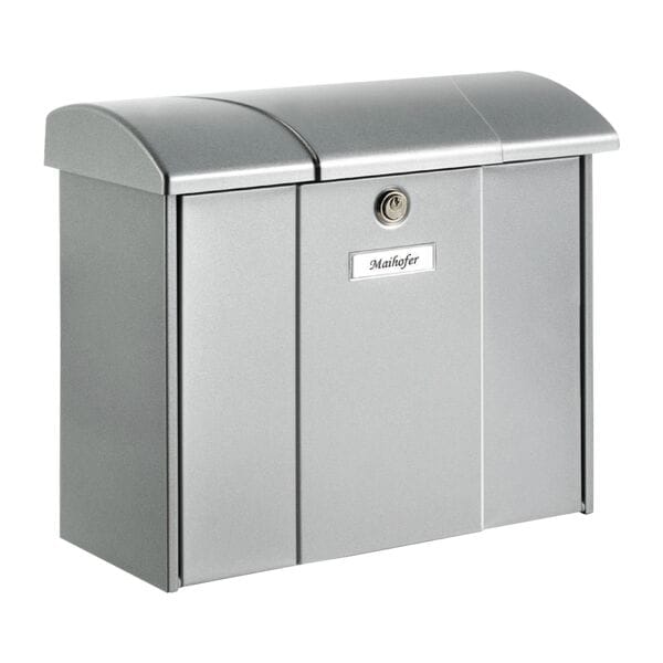 BURG-W�CHTER Briefkasten �Olymp 916� silberfarben
