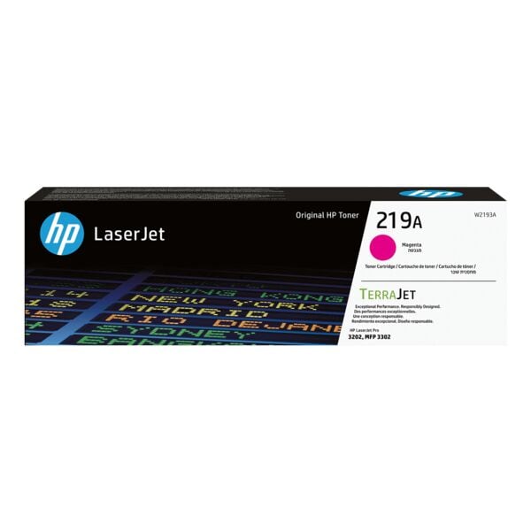 HP Original Tonerpatrone �HP 219A� W2193A magenta