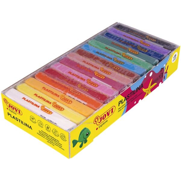 JOVI 15er-Pack Knete PLASTILINA