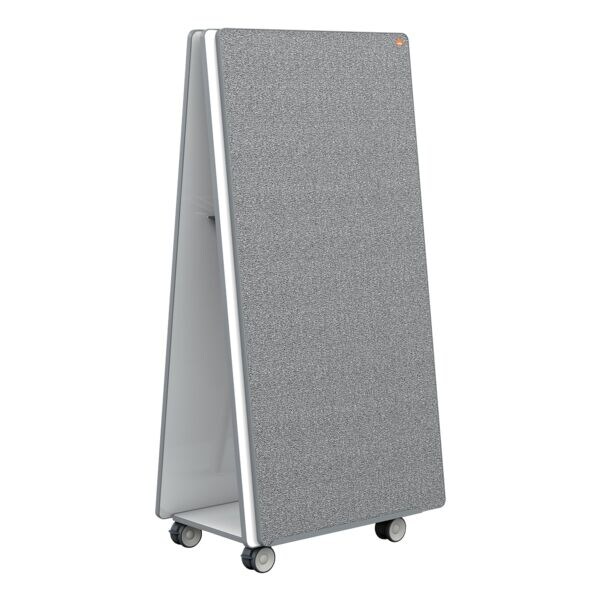 Nobo Whiteboard- & Notiztafel-System Move & Meet Stahl / Textil, 90x180 cm Nobo Whiteboard- & Notiztafel-System Move & Meet Stahl / Textil, 90x180 cm