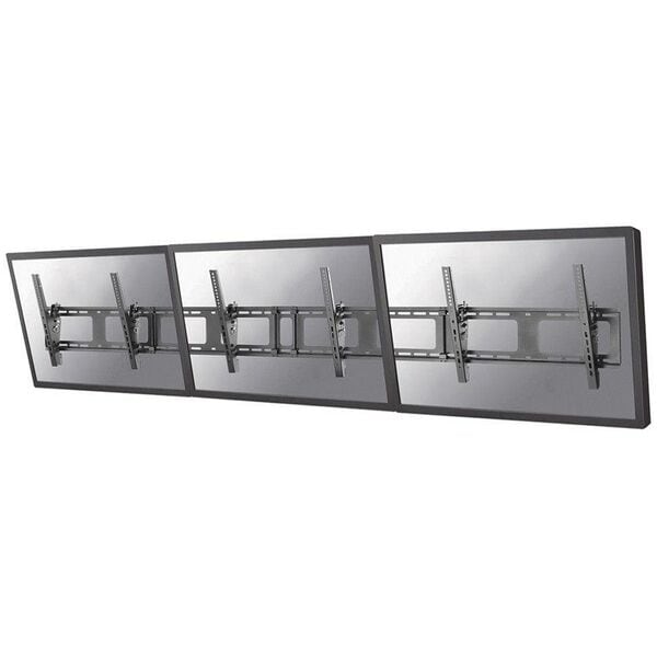 Neomounts Wandhalterung fr 3 Flachbildschirme NS-WMB300BLACK bis 52