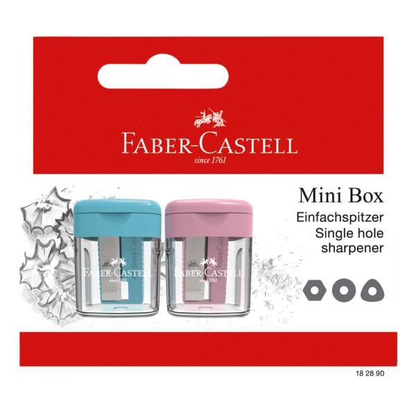 Faber-Castell (Schule) 2er-Set Einfachspitzdose »Mini Box« Faber-Castell (Schule) 2er-Set Einfachspitzdose »Mini Box«