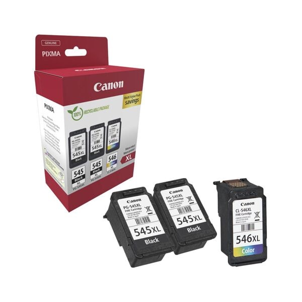 Canon Tintenpatronen-Set »PG-545XLx2/CL-546XL«