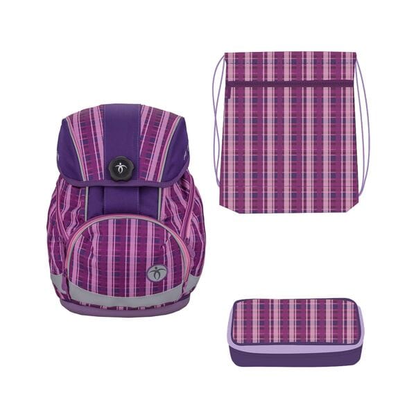 BELMIL Schulranzen-Set Easy Pack Purple