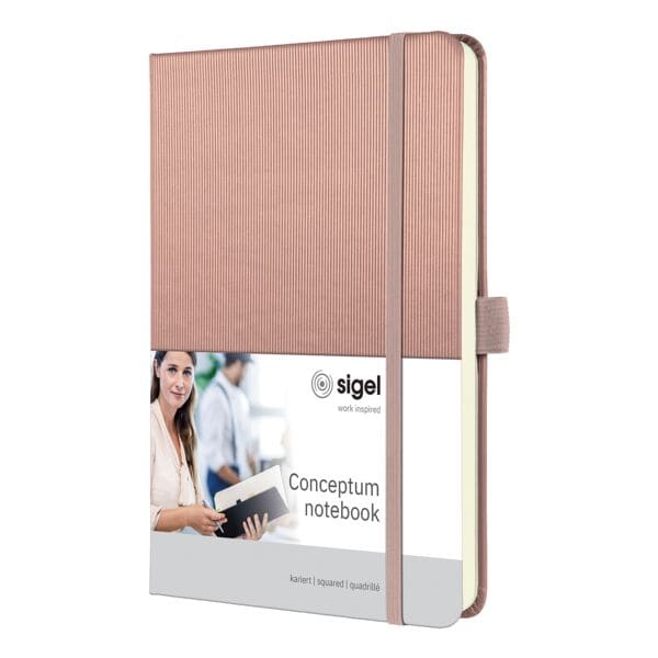 SIGEL Notizbuch Conceptum Metallic Edition A5 kariert